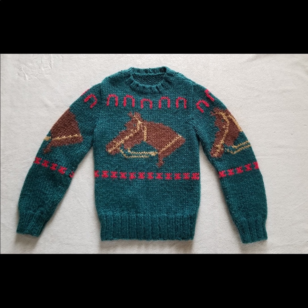 New Hand-Knitted Sweater